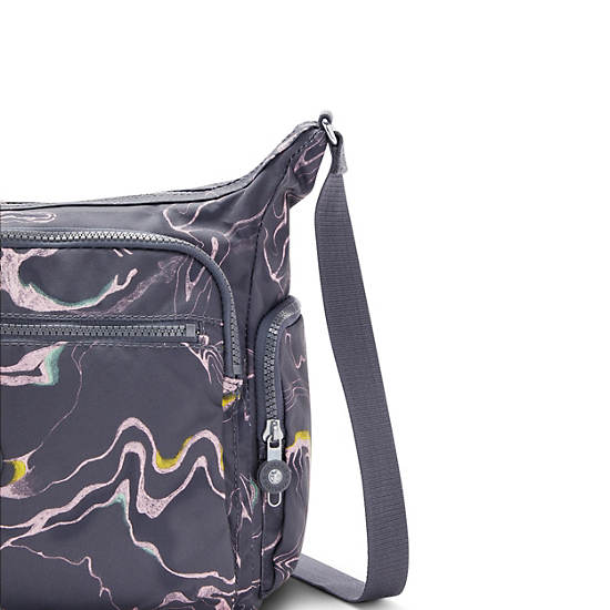 Kipling Gabbie Printed Crossbodytassen Grijs | BE 1160IL